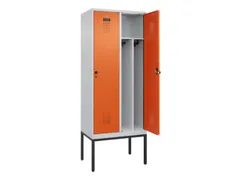 locker voor scheiding van kleding,HxBxD 2120x800x500mm,2vak