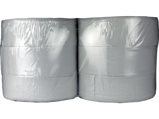 Toiletpapier Budget Maxi Jumbo 2-laags 380m 6rollen