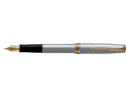 Vulpen Parker Sonnet Stainless steel GT Fijn