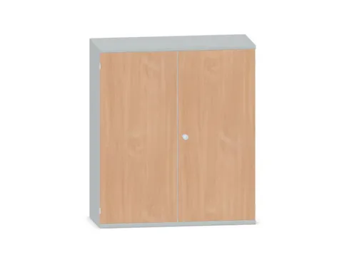 Kantoorkast 1150x1000x430mm Decor Romp Lichtgrijs Decor Front Beuken