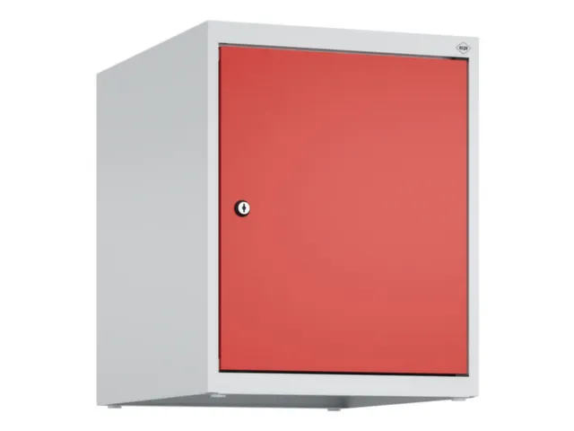 opzetkast,v. locker,1vak.,vak B 400mm,HxBxD 500x400x500mm,cilinderslot