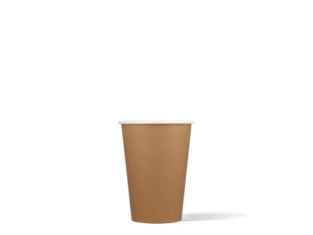 Koffiebeker Karton Kraft Bruin 180ml PE coating 100 Stuks