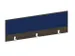 cache de banque d'accueil,NV brun caryer,BN6016-bleu