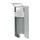 Zeepdispenser Desinfectiedispenser RVS 500ml korte beugel Ingo-man