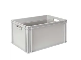 Euronorm-stapelbak,m. isoleerbox,HxLxB 320x600x400mm,65/35l,PP,grijs - 4