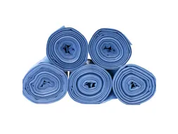 Bonton afvalzakken 58x102cm LDPE 50my blauw Doos 300 zakken