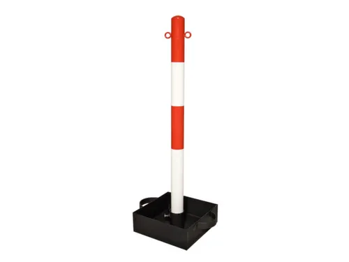 Kettingstaander Mobiel Staalbuis Hxø 1000X60Mm Met Handgreep