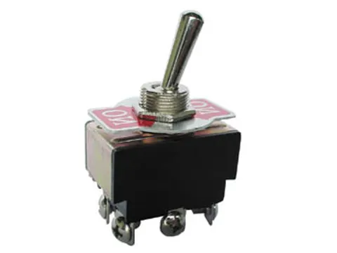 Maxi Tuimelschakelaar Dpdt On-Off-On 5A/250V