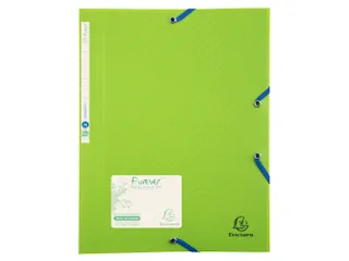 Elastomap 3 kleppen polypropyleen 7/10de Forever PP - A4-Geassorteerd - 5