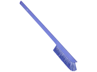 Vikan Hygiene precisieborstel lange steel 600mm medium vezels Paars - 1