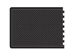 werkplek-vloerbedekking,kliksysteem,HxLxB 13x710x780mm,rubber