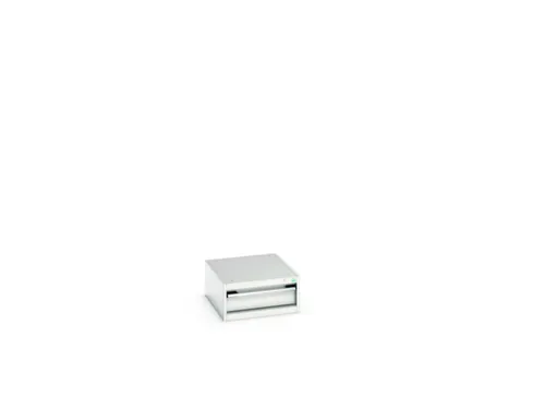 ladekast HxBxD 250x525x650mm 1lade RAL7035