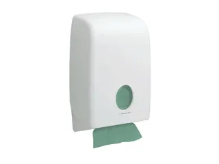Hostess Nature handdoek Z-vouw 1-laags groen 23x25cm 20 pak - 3
