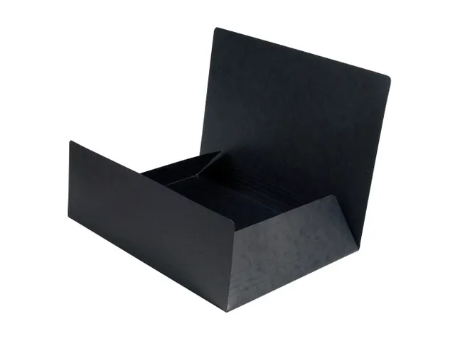 Stofklepmap Nature Future A4 400 g/m² zwart 3 kleppen