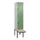 Dubbeldekse dekenkist,HxBxD 2120x400x815mm,1x2vak.,vak B 400mm