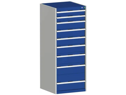 ladekast,HxBxD 1600x650x650mm,9lade(n),lade voor normale belastingen
