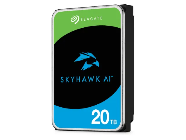 Seagate SkyHawk AI, 20 To, 7200 tr/min, 512 Mo, 3.5 inch, Série ATA I