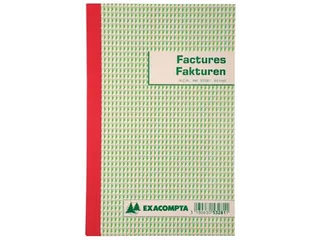 Exacompta Facturen 21x13,5 Cm Tweetalig Tripli (3 X 50 Vel) - 1