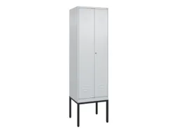 locker voor scheiding van kleding,HxBxD 2120x600x500mm,2vak
