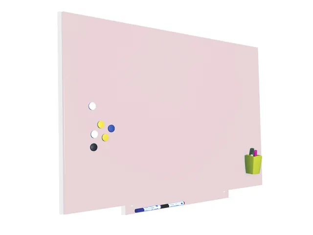 Tableau blanc Rocada Skincolour 75x115cm rose laqué