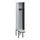 locker met bank,HxBxD 2120x300x815mm,1vak,vak B 300mm,cilinderslot