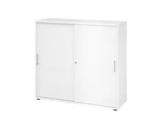 schuifdeurkast,HxBxD 1000x1200x400mm,2xhouten vloer,3ordnerhoogte