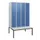 Dubbeldekse dekenkist,HxBxD 1950x1200x815mm,4x2vak.,vak B 300mm
