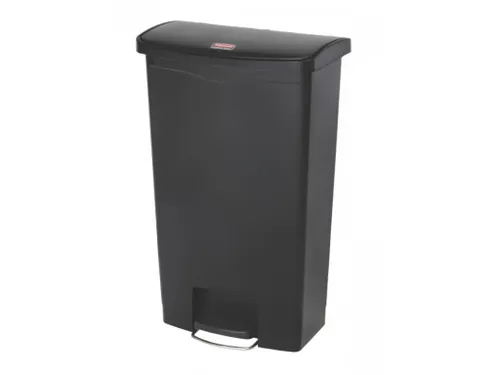 Pedaalemmer Slim Jim Step On Front Kunststof 68 Liter Zwart