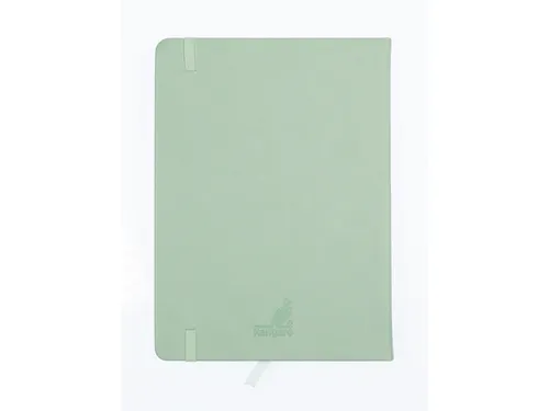 Schetsboek Kangaro A5 mint PU HC 80 blad 140gr roomwit met elastiek en