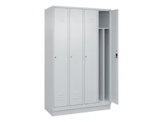 locker voor scheiding van kleding,HxBxD 1950x1200x500mm,4vak - 2