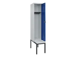 locker met bank,HxBxD 2120x400x815mm,1vak,vak B 400mm,draaigrendel