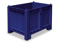 Stapelcontainer Pp Hxbxd 850x1200x800mm 550 Liter 4Poten Blauw
