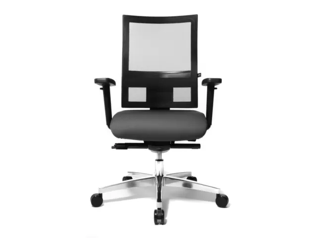 Bureaustoel Zwart Sitness 60 Zwart Antraciet Netrug