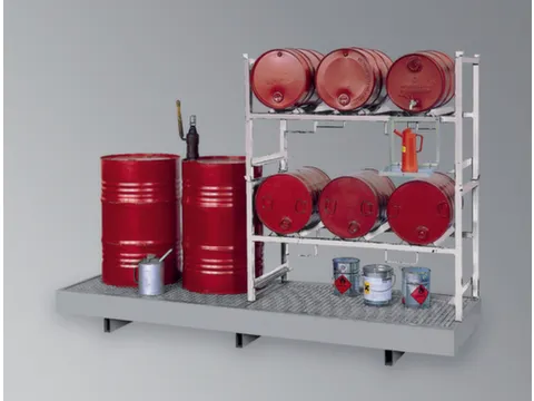 staande bak,v. stapelkast,opvangvol. 220l,HxBxD 260x2750x890mm