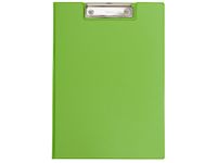 Klembordmap MAUL A4 staand met penlus PVC neon groen