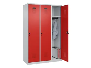 locker,HxBxD 1850x1200x500mm,3vak,vak B 400mm,draaigrendel - 1