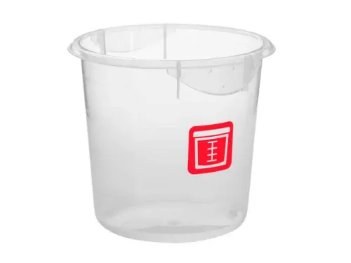 Ronde voedselcontainer 3,8 liter Rauw Vlees