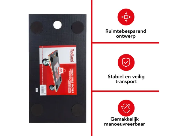 Meubelverplaatser 575x300mm Maximale Belasting 400kg