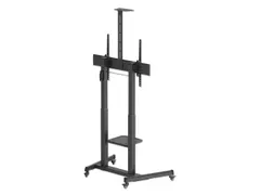 Trolley voor TV’s en monitoren (met slinger), voor schermen 37 inch