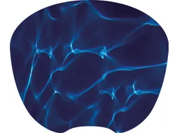 Muismat Ultra Dun Antislip Zwembad Blauw