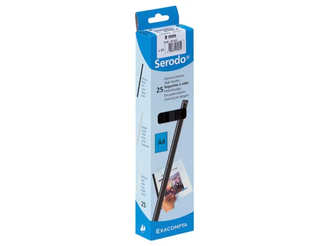 25 Serodo bindruggen 9mm zwart