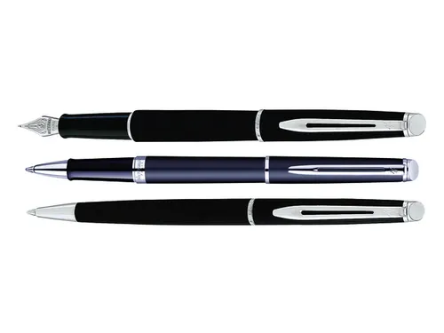 Rollerpen Waterman Hémisphère Matt Black CT Fijn Zwarte inkt