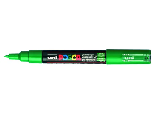 Verfstift Posca PC1MC Extra Fijne punt 0,7-1,0mm donkergroen