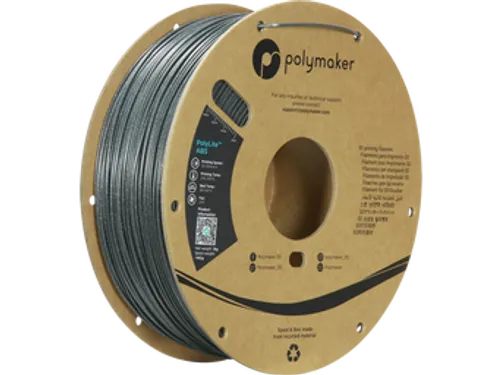 ABS Galaxy 1,75mm donkergrijs 1kg PolyLite 3D Filament