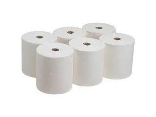 handdoekrol 6238 Ultra Airflex 2-laags wit 180mx19.8cm 6 stuks - 5