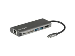 USB-C 6-in-1 Multiport Adapter 4K HDMI 3x USB SD GbE 60W PD