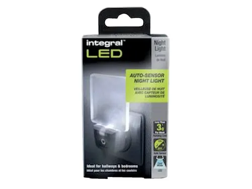 Integral Ledlamp Auto Sensor Nachtlamp 220V