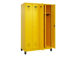 locker voor scheiding van kleding,HxBxD 1950x1200x500mm,4vak - 1