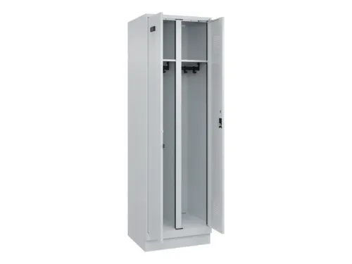 locker voor scheiding van kleding,HxBxD 1950x600x500mm,2vak