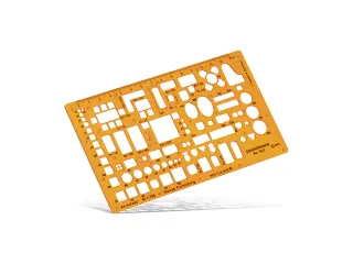 Sjabloon Standardgraph meubelsjabloon Architect 1:100 - 2